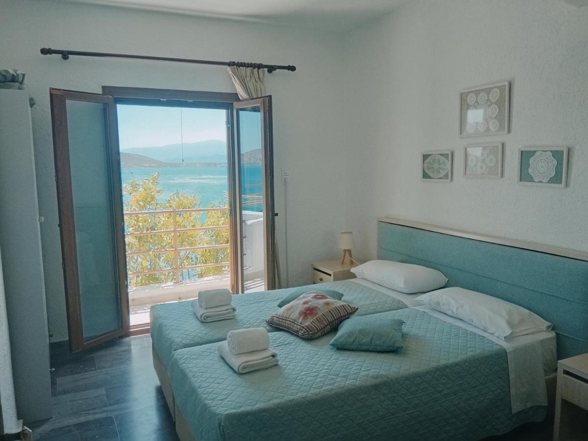 Marilena Panoramic Sea View House Apartman Elúnda Kültér fotó