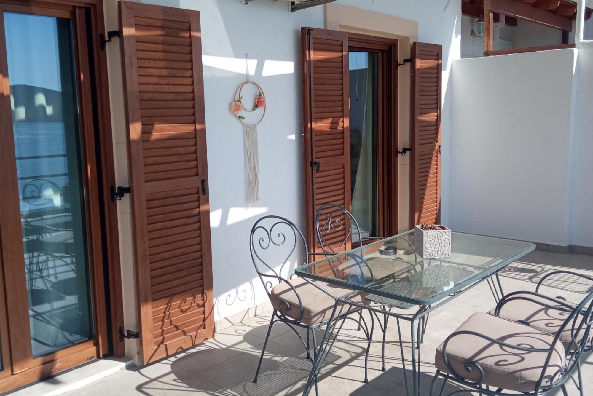 Marilena Panoramic Sea View House Apartman Elúnda Szoba fotó