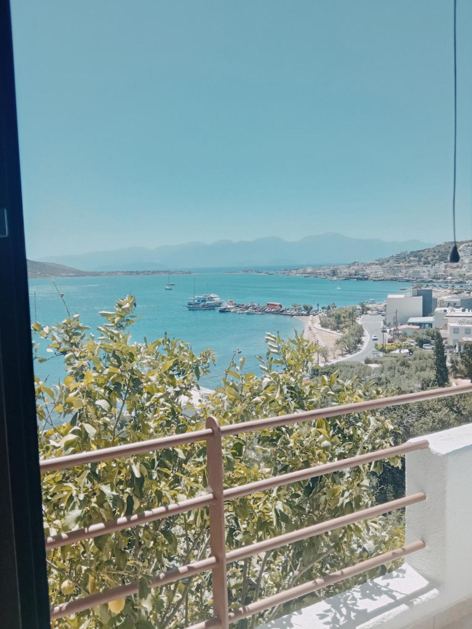 Marilena Panoramic Sea View House Apartman Elúnda Szoba fotó