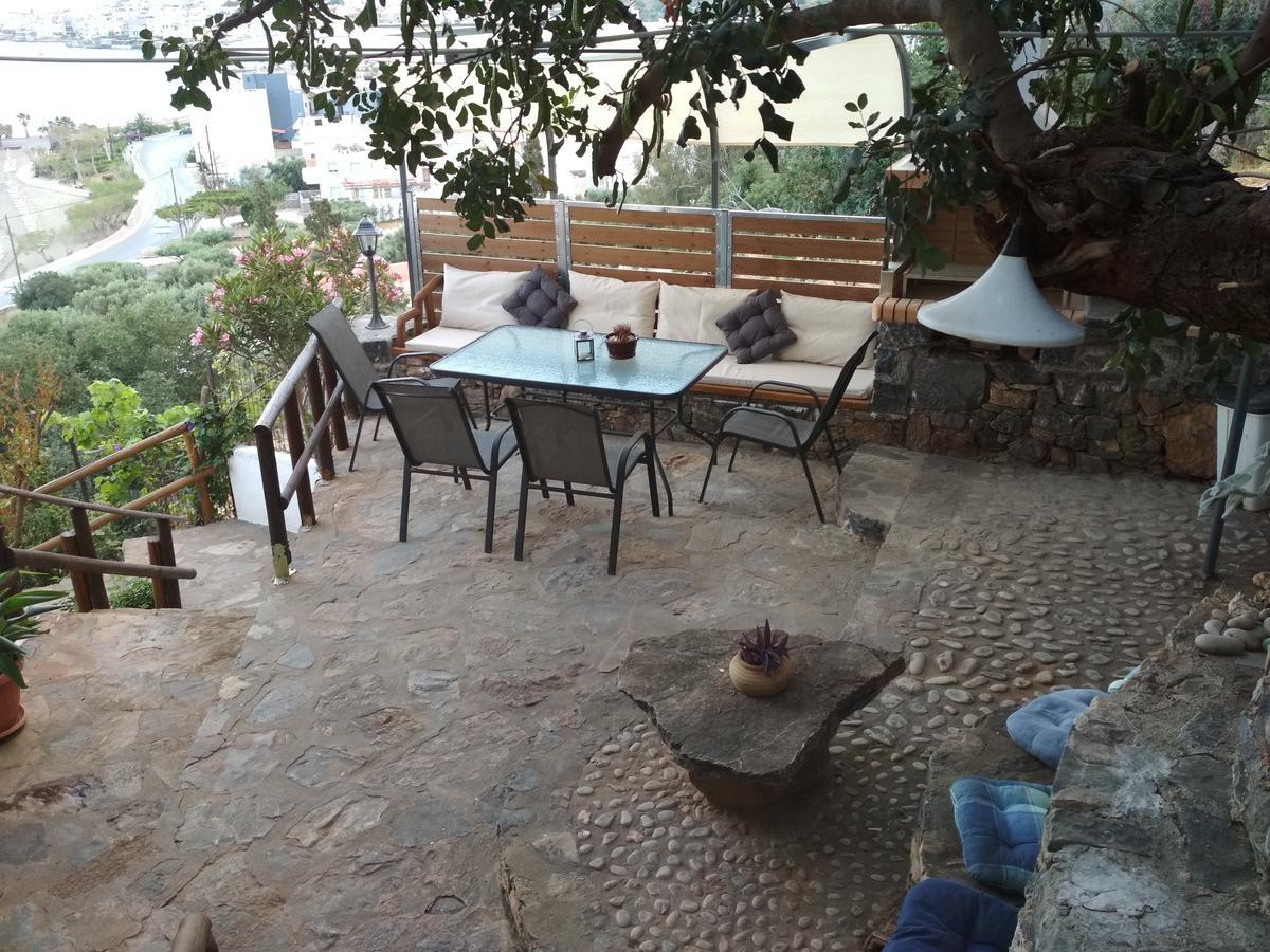 Marilena Panoramic Sea View House Apartman Elúnda Kültér fotó